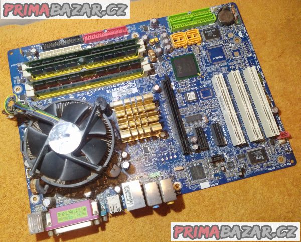 Zákl. deska Gigabyte GA-8I945P-G-RH + procesor a chladič a 4 GB RAM!!! Zákl. deska Gigabyte GA-8I945P-G-RH + procesor a chladič a 4 GB RAM!!!