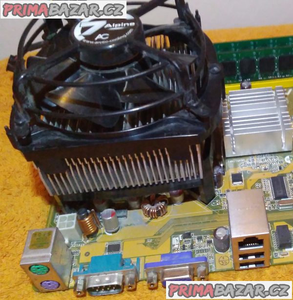 Zákl. deska ASUS P5G-MX + procesor a chladič a 2 GB RAM!!! Zákl. deska ASUS P5G-MX + procesor a chladič a 2 GB RAM!!!