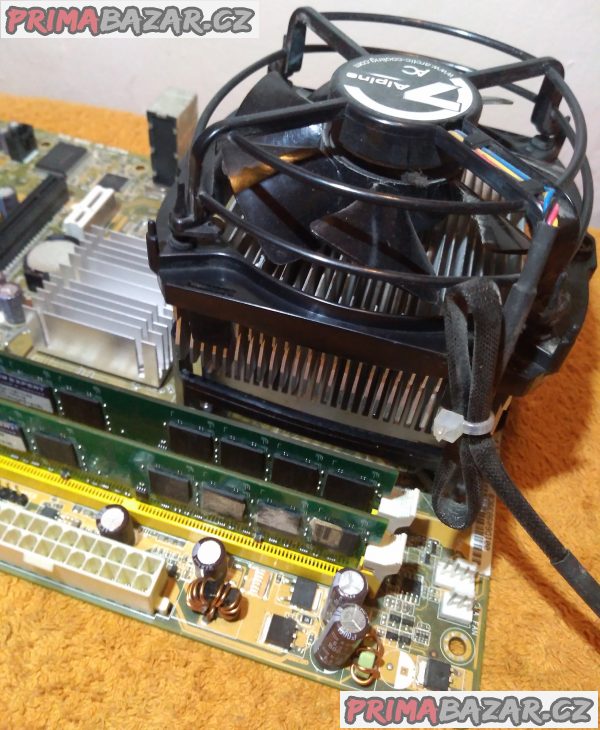 Zákl. deska ASUS P5G-MX + procesor a chladič a 2 GB RAM!!! Zákl. deska ASUS P5G-MX + procesor a chladič a 2 GB RAM!!!