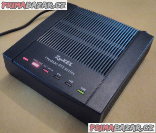 Vysokorychlostní router Zyxel Prestige 660RU-T3 - vč. adaptéru. Vysokorychlostní router Zyxel Prestige 660RU-T3 - vč. adaptéru.