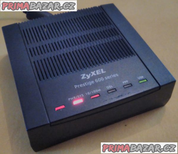 Vysokorychlostní router Zyxel Prestige 660RU-T3 - vč. adaptéru. Vysokorychlostní router Zyxel Prestige 660RU-T3 - vč. adaptéru.