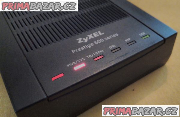Vysokorychlostní router Zyxel Prestige 660RU-T3 - vč. adaptéru. Vysokorychlostní router Zyxel Prestige 660RU-T3 - vč. adaptéru.