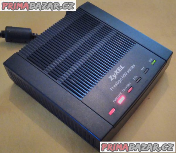 Vysokorychlostní router Zyxel Prestige 660RU-T3 - vč. adaptéru. Vysokorychlostní router Zyxel Prestige 660RU-T3 - vč. adaptéru.