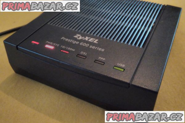 Vysokorychlostní router Zyxel Prestige 660RU-T3 - vč. adaptéru. Vysokorychlostní router Zyxel Prestige 660RU-T3 - vč. adaptéru.