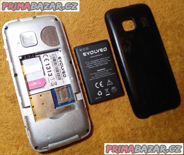 Evolveo EP-500 s SOS tlačítkem a s nabíječkou!!! Evolveo EP-500 s SOS tlačítkem a s nabíječkou!!!
