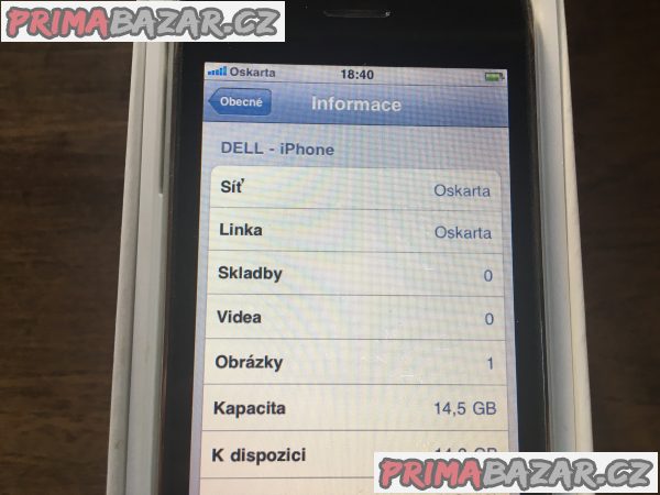 iPhone 3GS-16GB-plne funkcni,krabicka iPhone 3GS-16GB-plne funkcni,krabicka