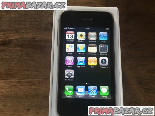 iPhone 3GS-16GB-plne funkcni,krabicka iPhone 3GS-16GB-plne funkcni,krabicka