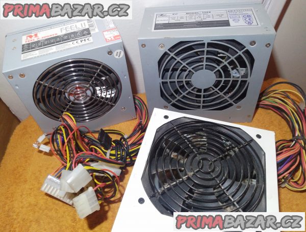3x PC zdroj 300 až 450 W - levně!!! 3x PC zdroj 300 až 450 W - levně!!!