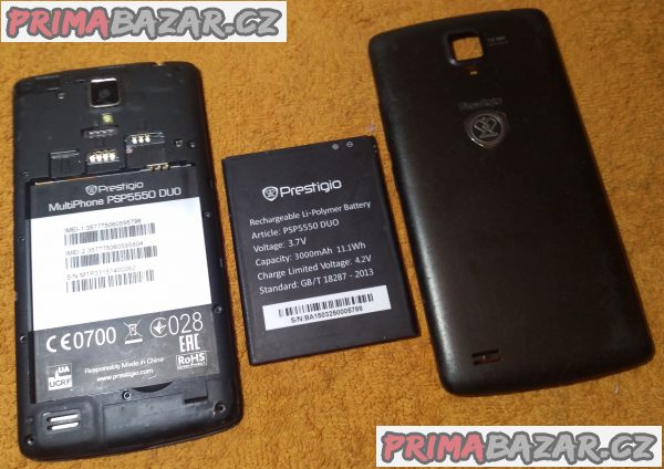 Prestigio PSP5550 na 2 SIM - nefunkční displej!!! Prestigio PSP5550 na 2 SIM - nefunkční displej!!!
