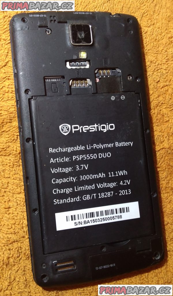 Prestigio PSP5550 na 2 SIM - nefunkční displej!!! Prestigio PSP5550 na 2 SIM - nefunkční displej!!!