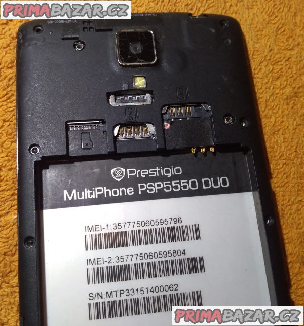 Prestigio PSP5550 na 2 SIM - nefunkční displej!!! Prestigio PSP5550 na 2 SIM - nefunkční displej!!!