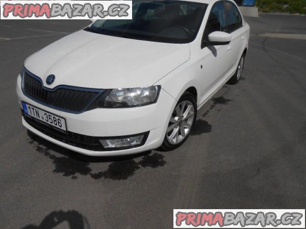 Škoda Rapid, 1.6TDi, 66kW, nový ČR, luxusní stav!!!