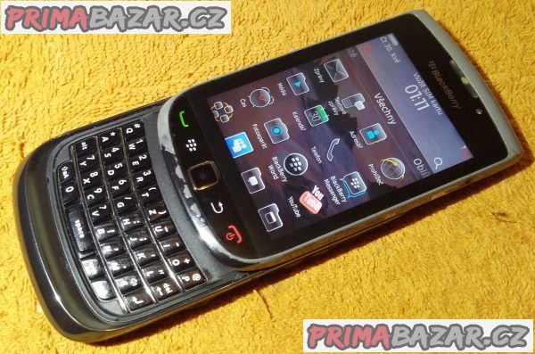 Výsuvný BlackBerry 9800 Torch - s poškoz. kontakty pod SIM!!! Výsuvný BlackBerry 9800 Torch - s poškoz. kontakty pod SIM!!!