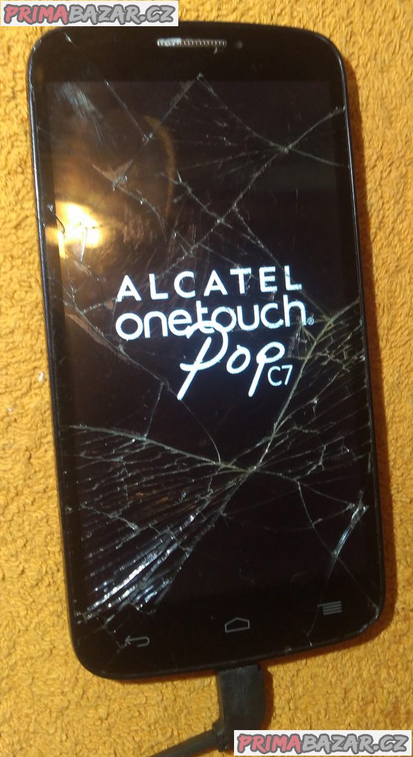 Alcatel One Touch Pop C7 - popraskaný displej!!!