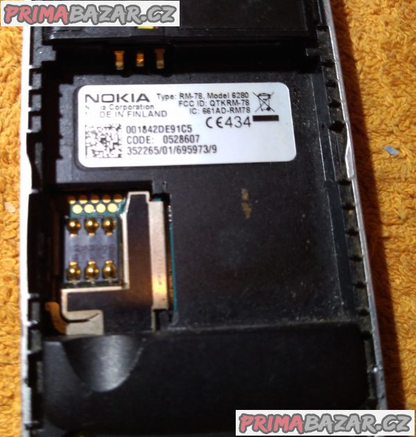 Výsuvná Nokia 6280 - k opravě nebo na náhradní díly!!! Výsuvná Nokia 6280 - k opravě nebo na náhradní díly!!!
