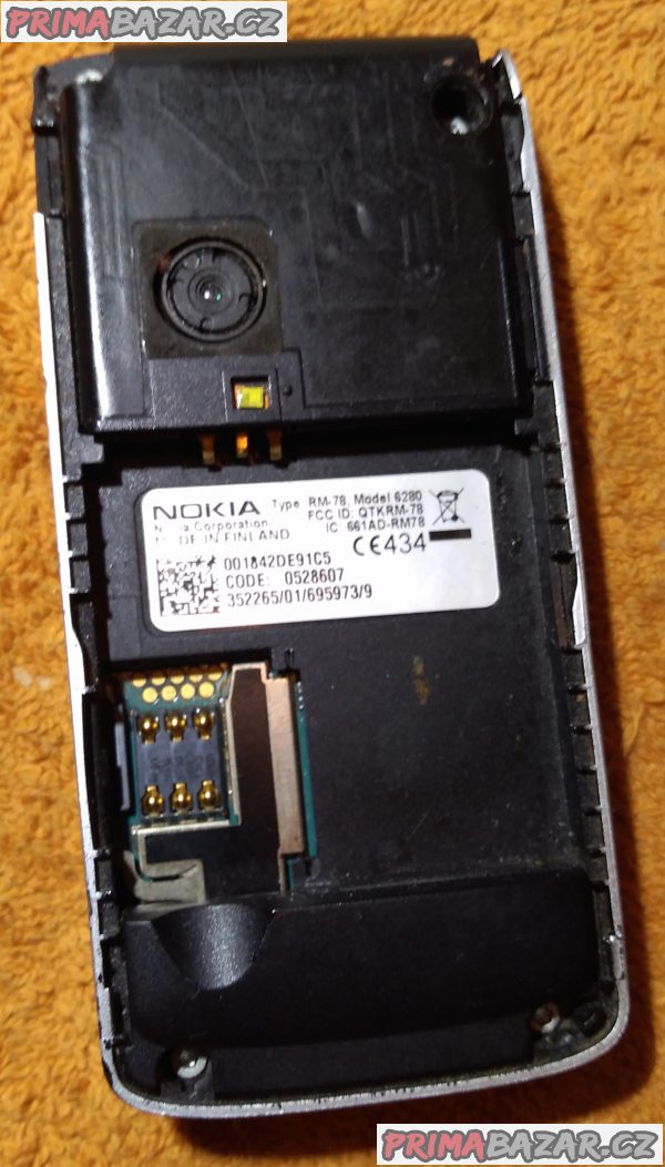 Výsuvná Nokia 6280 - k opravě nebo na náhradní díly!!! Výsuvná Nokia 6280 - k opravě nebo na náhradní díly!!!