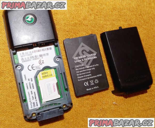 Sony Ericsson T290i + originál nabíječka + DÁREK!!! Sony Ericsson T290i + originál nabíječka + DÁREK!!!
