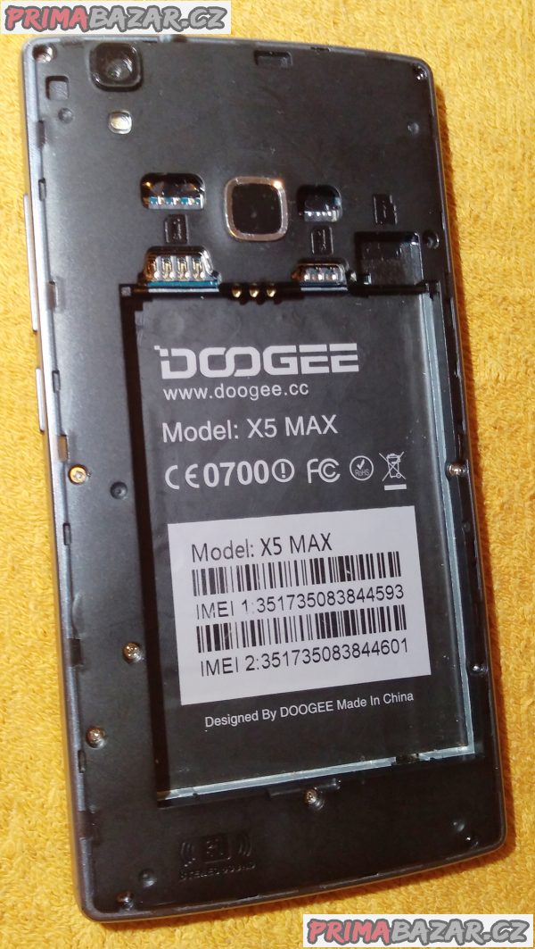 Doogee X5 MAX - na 2 SIM - zničehonic přestal fungovat!!!