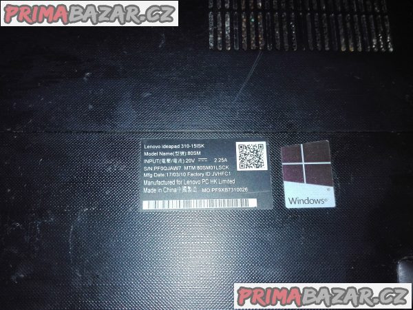 Prodávám notebook lenovo cena dohodou