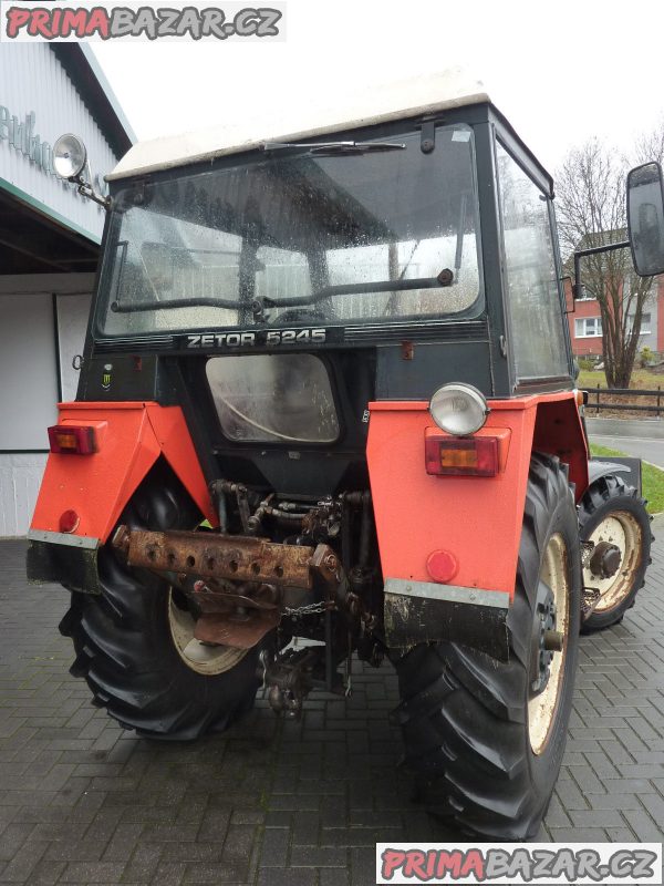 Traktor Zetor 52/45/ Szuper I3 - Plně funkční