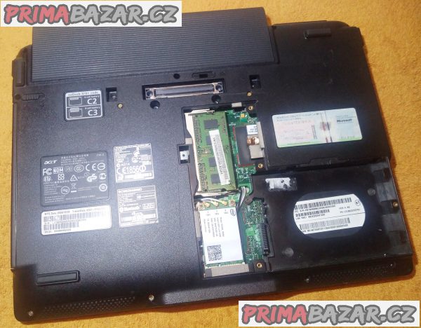 Notebook Acer TravelMate 6293 - k opravě nebo na náhradní díly!!! Notebook Acer TravelMate 6293 - k opravě nebo na náhradní díly!!!