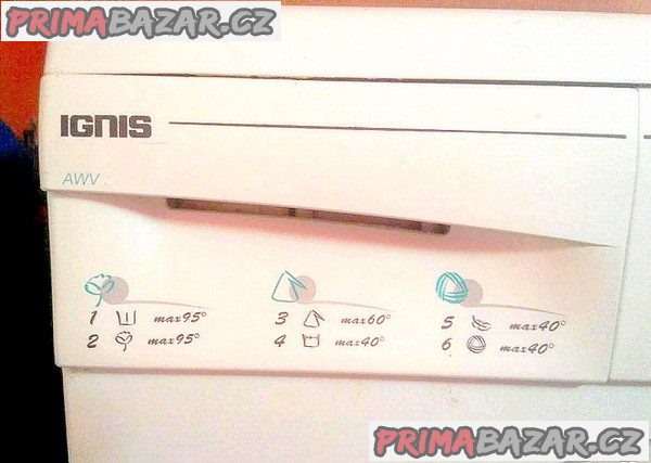 Prodám pračku Ignis s předním plněním. Prodám pračku Ignis s předním plněním.