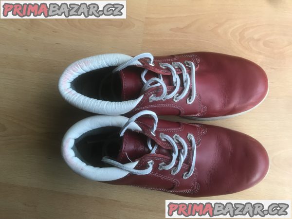 Dámské/Panské kožené značkové boty Timberland Dámské/Panské kožené značkové boty Timberland