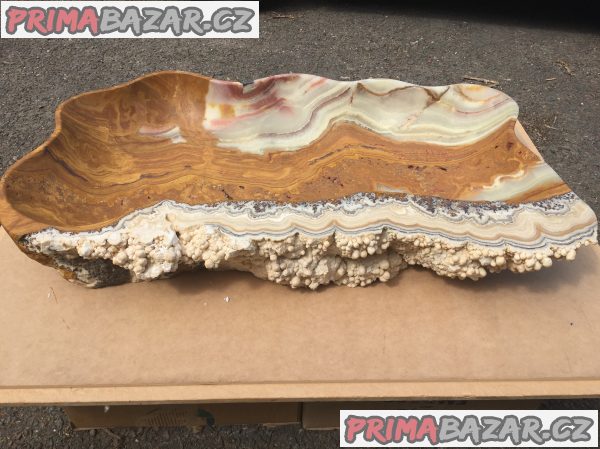 Dekorační mísa z Mexického Aragonitu Dekorační mísa z Mexického Aragonitu