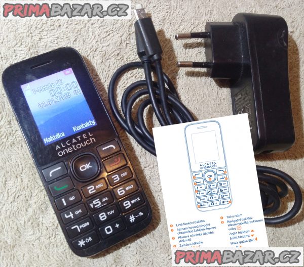 Alcatel OT-1016G + nabíječka!!! Alcatel OT-1016G + nabíječka!!!