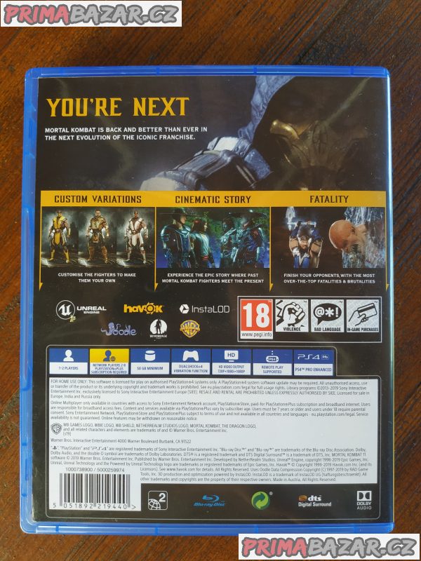 Mortal Kombat 11 (PS4)