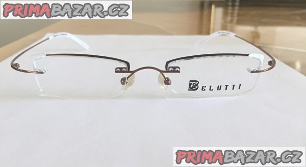 Nové moderní Belutti dioptrické unisex brýle