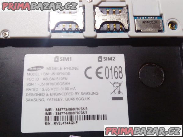 Samsung Galaxy J5 Dual SIM 16 GB - k opravě nebo na ND!!! Samsung Galaxy J5 Dual SIM 16 GB - k opravě nebo na ND!!!