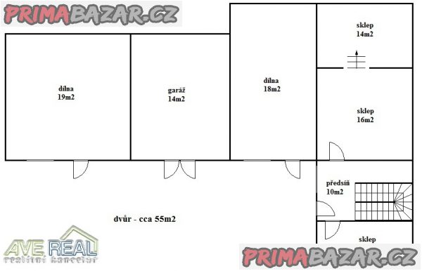 Prodej RD o velikosti 3+1 (cca 82m2), garáž, 2x dílna, sklep, pozemek 433m2, Praha 8 (Ďáblice), ul. Ďáblická