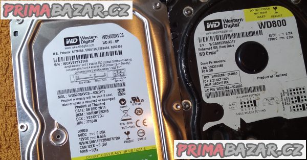 Rychlý HDD pro PC - 500 GB + ZDARMA 80 GB!!! Rychlý HDD pro PC - 500 GB + ZDARMA 80 GB!!!