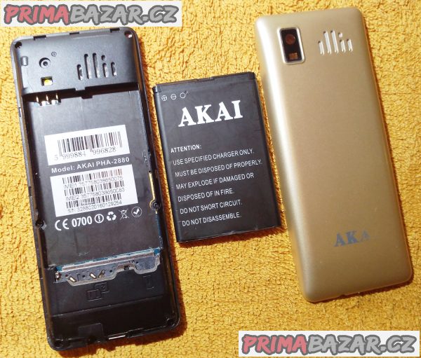 Akai PHA-2880 na 2 SIM - k opravě nebo na ND!!! Akai PHA-2880 na 2 SIM - k opravě nebo na ND!!!