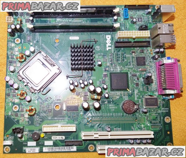 Zákl. deska Dell Foxconn LS-36 + procesor a chladič a 2 GB RAM!!! Zákl. deska Dell Foxconn LS-36 + procesor a chladič a 2 GB RAM!!!