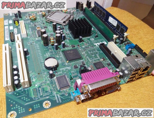 Zákl. deska Dell Foxconn LS-36 + procesor a chladič a 2 GB RAM!!! Zákl. deska Dell Foxconn LS-36 + procesor a chladič a 2 GB RAM!!!