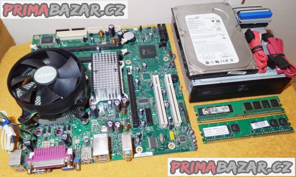 Intel D946GZIS + procesor- chladič- HDD- DVD a 2 GB RAM!!! Intel D946GZIS + procesor- chladič- HDD- DVD a 2 GB RAM!!!