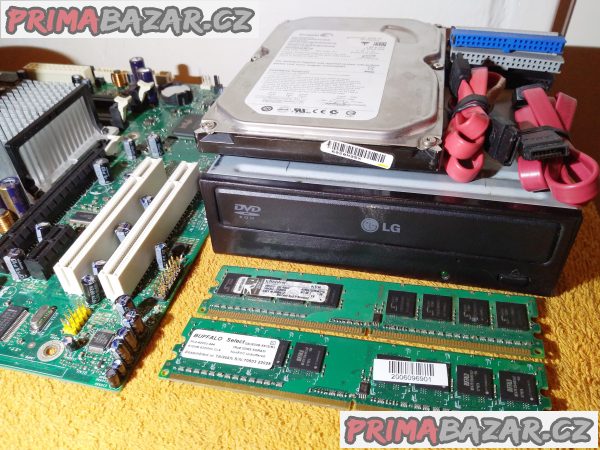 Intel D946GZIS + procesor- chladič- HDD- DVD a 2 GB RAM!!! Intel D946GZIS + procesor- chladič- HDD- DVD a 2 GB RAM!!!
