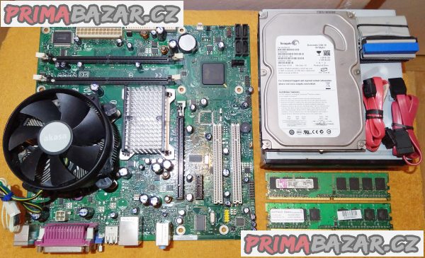 Intel D946GZIS + procesor- chladič- HDD- DVD a 2 GB RAM!!! Intel D946GZIS + procesor- chladič- HDD- DVD a 2 GB RAM!!!