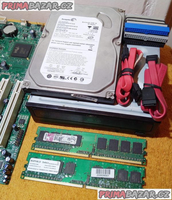 Intel D946GZIS + procesor- chladič- HDD- DVD a 2 GB RAM!!! Intel D946GZIS + procesor- chladič- HDD- DVD a 2 GB RAM!!!