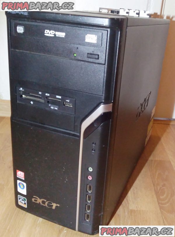 PC skříň Acer Aspire M1100 + zdroj a čtečka a DVD. PC skříň Acer Aspire M1100 + zdroj a čtečka a DVD.