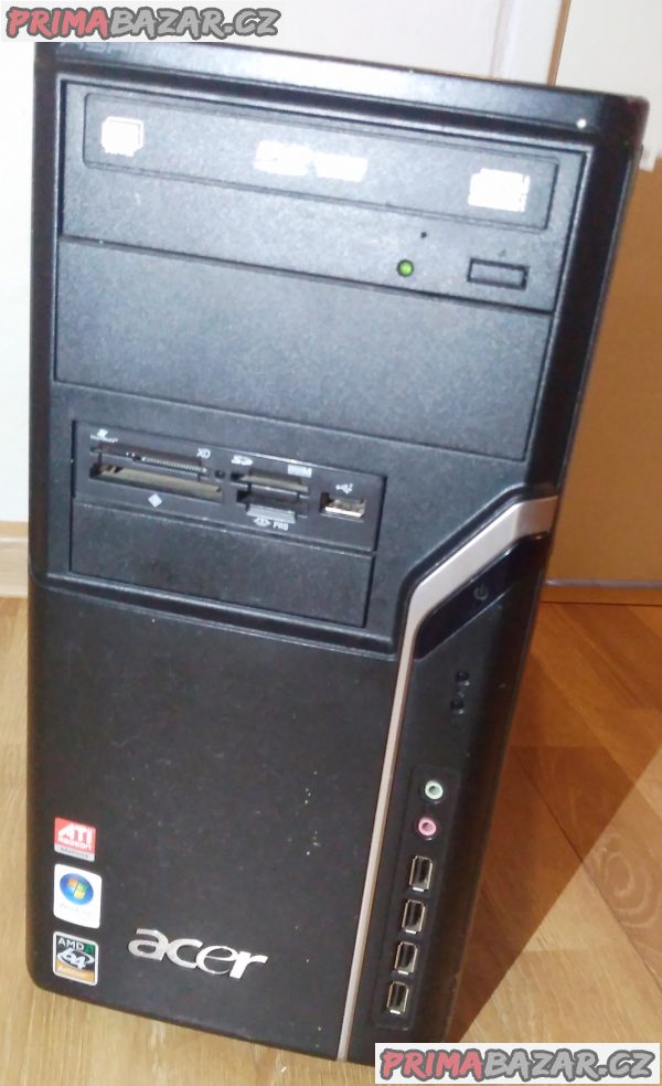 PC skříň Acer Aspire M1100 + zdroj a čtečka a DVD. PC skříň Acer Aspire M1100 + zdroj a čtečka a DVD.