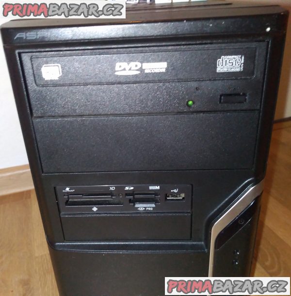 PC skříň Acer Aspire M1100 + zdroj a čtečka a DVD. PC skříň Acer Aspire M1100 + zdroj a čtečka a DVD.