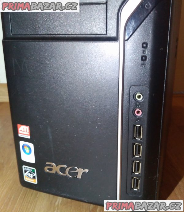 PC skříň Acer Aspire M1100 + zdroj a čtečka a DVD. PC skříň Acer Aspire M1100 + zdroj a čtečka a DVD.
