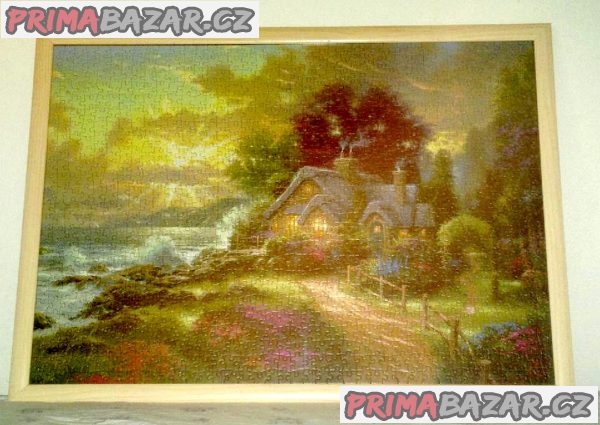 Zcela NOVÉ zarámované obrazy z Puzzle. Zcela NOVÉ zarámované obrazy z Puzzle.