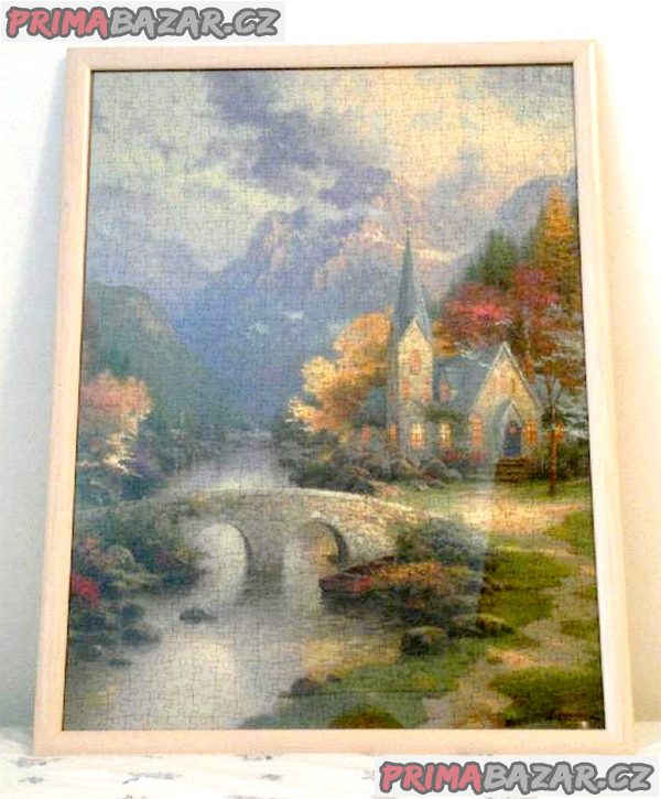 Zcela NOVÉ zarámované obrazy z Puzzle. Zcela NOVÉ zarámované obrazy z Puzzle.