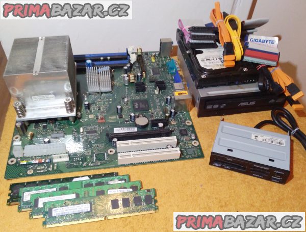 Fujitsu D2312-A23 GS1 + procesor- chladič- HDD- DVD a 2 GB RAM!!! Fujitsu D2312-A23 GS1 + procesor- chladič- HDD- DVD a 2 GB RAM!!!