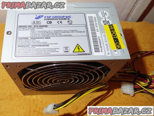 2x PC zdroj 230 a 300 W - LEVNĚ!!! 2x PC zdroj 230 a 300 W - LEVNĚ!!!