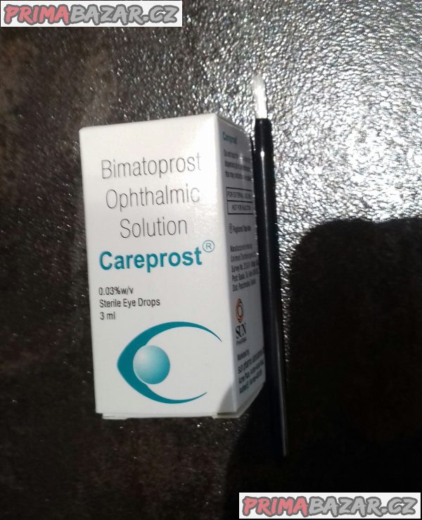 Careprost Lumigan bimatoprost nové sérum kapky na růst očních řas